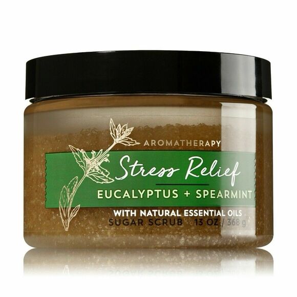 Bath & Body Works Other - Bath & Body Works Stress Relief Eucalyptus Spearmint 13 oz Sugar Scrub New